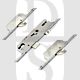 GU G1939822 Europa Latch Deadbolt 2 Hooks Split Spindle 35mm Backset Multipoint Door Mechanism
