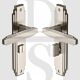 Heritage Brass AST5930 Door Handle for Bathroom Astoria Design Satin Nickel