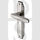 Heritage Brass AST5948 Door Handle Euro Profile Astoria Design Polished Nickel