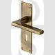 Heritage Brass TR1300-AT Door Handle Lever Lock Trident Design Antique Brass