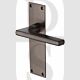 Heritage Brass TR1310-MB Door Handle Lever Latch Trident Design Matt Bronze