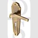 Heritage Brass WAL6500-AT Door Handle Lever Lock Waldorf Design Antique Brass