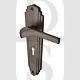 Heritage Brass WAL6500-MB Door Handle Lever Lock Waldorf Design Matt Bronze