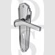 Heritage Brass WAL6500-PC Door Handle Lever Lock Waldorf Design Polished Chrome
