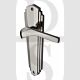 Heritage Brass WAL6510-PNF Door Handle Lever Latch Waldorf Design Polished Nickel