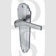 Heritage Brass WAL6510-SC Door Handle Lever Latch Waldorf Design Satin Chrome
