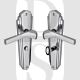 Heritage Brass WAL6530-PC Door Handle for Bathroom Waldorf Design Polished Chrome