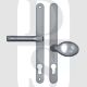 Hoppe HOP831852S London Series UPVC Lever Moveable Pad 92mm/62mm PZ Door Handles Silver
