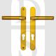 Hoppe ASGLLG Tokyo Lever Lever UPVC 92mm PZ Unsprung Door Handles Gold