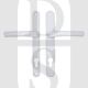 Hoppe HOP1852070 UPVC Tokyo Range Lever/Lever Handles White