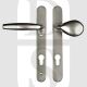 Hoppe HOP92LPS Hoppe Atlanta Range UPVC 92mm PZ Lever Moveable Pad Door Handles Silver