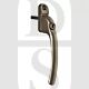 Hoppe TOKIE40S Tokyo Range UPVC Inline Locking Espag Window Handle Silver