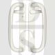 Mila Hardware 108608W Trinity Range Patio Door Handle Set White