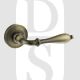 Old English OE142MAB Wrexham Lever Door Handle On Round Rose Matt Antique Brass