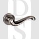 Old English OE177MBN Colchester Lever Door Handle On Round Rose Matt Gun Metal