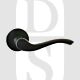 Old English OE178UDB Warwick Lever Door Handle On Round Rose Urban Dark Bronze