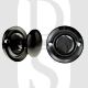 Old English OEOWCBN WC Bathroom 5mm Spindle Oval Thumbturn & Release Set Black Nickel