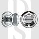 Old English OEOWCSC WC Bathroom 5mm Spindle Oval Thumbturn & Release Set Satin Chrome