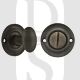 Old English OEOWCUB WC Bathroom 5mm Spindle Oval Thumbturn & Release Set Urban Bronze