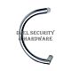 Access Hardware P633101S Bolt Through 25x250mm Semi Circular Pull Handle SSS