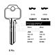Union Copy RST TCB578 Security Cylinder Key Blanks Pack of 10