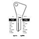 VA39 Cylinder Key Blanks (10)