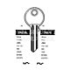YAL12L Copy Cylinder Key Blanks (10)