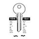 YAL15L Copy Cylinder Key Blanks (10)
