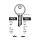YAL18 Copy Cylinder Key Blanks (10)