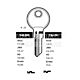 YAL26L Copy Cylinder Key Blanks (10)