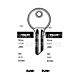 YAL31 Copy Cylinder Key Blanks (10)