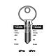 YAL55BL Copy Cylinder Key Blanks (10)