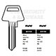 Assa Copy Orion A1112 Cylinder Key Blanks Silca ASS154 JMA AS-14D Errebi AA123 Pack of 10