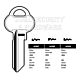 Assa Copy Orion A28P Cylinder Key Blanks Silca ASS2R JMA AS-P5 HD AS-P5 Errebi AA1 Pack of 10
