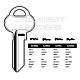 Assa Copy Orion A29DL Cylinder Key Blanks Silca AA27 JMA AS-DL5 HD AS-DL5 Errebi AA26 Pack of 10