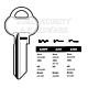Assa Copy Orion A29T Cylinder Key Blanks Silca ASS35 JMA AS-T5 Errebi AA28R Pack of 10
