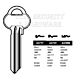 Assa Copy Orion A37TT Cylinder Key Blanks Silca ASS51R JMA AS-TT7 Errebi AA46R Pack of 10