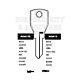 AGA Copy Orion AGA13 Cylinder Key Blanks Silca AGA5 JMA-AGA-18D HD AGA5 Errebi AGA6 Pack of 10