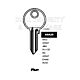 Assa Copy Orion ASA25 Cylinder Key Blanks Silca ASS47 JMA RU-13D HD ASS47 Errebi RU44 Pack of 10