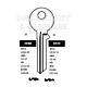 Boda Copy Orion CE88 Cylinder Key Blanks Silca CE22-28 JMA CE-57 HD CE22-28 Errebi CEE28L Pack of 10