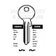 Cisa Copy Orion CSA5D Cylinder Key Blanks Silca AB1X JMA CI-6D HD NS9CS ERREBI C5DL Pack of 10