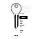Dom Copy DO14 Cylinder Key Blanks