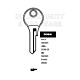 Dom Copy DO84L Cylinder Key Blanks