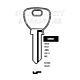 GR Copy GRQ1 Cylinder Key Blanks