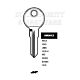 Hekna Copy HKN12 Cylinder Key Blanks