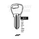 Ingersoll Copy IGL12 600 Series Padlock Cylinder Key Blanks