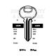 LG33 Cylinder Key Balnks (10)