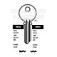 RN3L Cylinder Key Blanks (10)