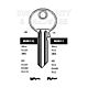 RUK11L Cylinder Key Blanks (10)