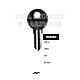 Cash Box Copy SCB002 Cylinder Key Blanks Pack of 10